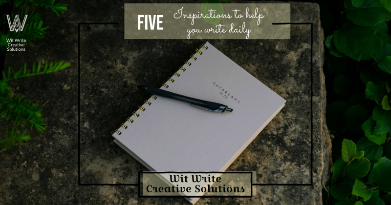 5 inspirations to write during writers block